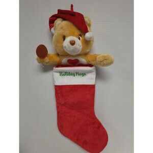 Care Bear Tender Heart Holiday Hugs 22" Christmas Stocking 2005